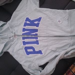 Pink zip hoodie